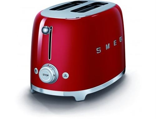 Tostapane Smeg TSF01 a 2 fette rosso - Immagine di 4