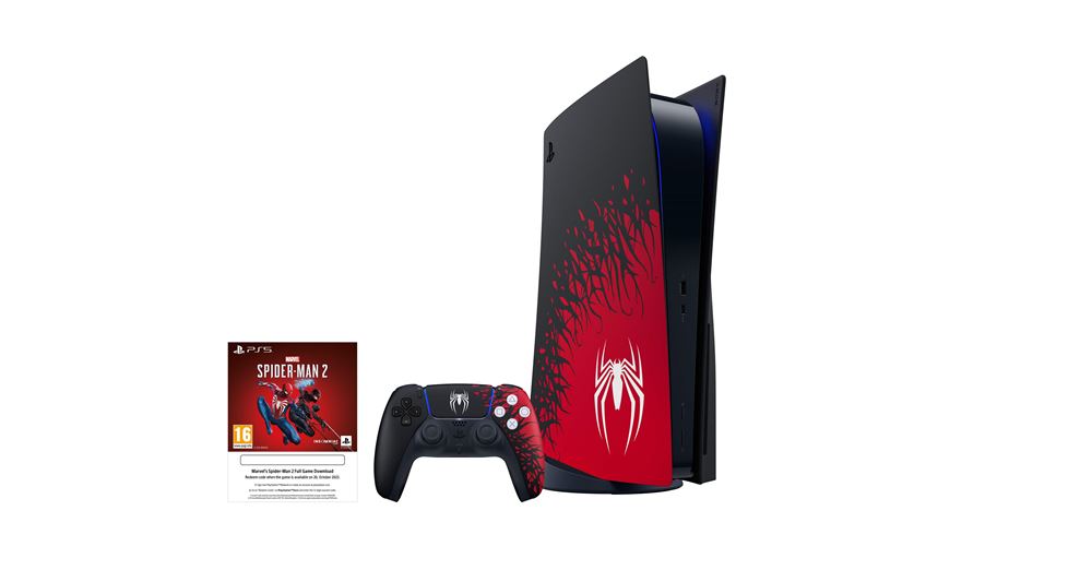 Pacchetto console Sony PS5 Marvel's Spider-Man 2 in edizione limitata
