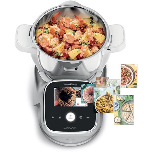Moulinex i-Companion Touch Pro HF93EC 1550 W Argento Robot da cucina - Immagine di 2