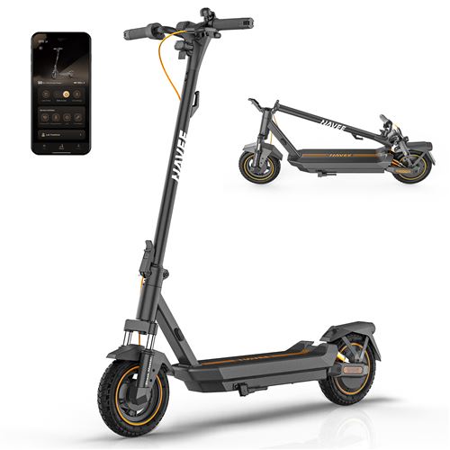 Monopattino elettrico nero Navee GT3 Max 400W - Immagine di 5